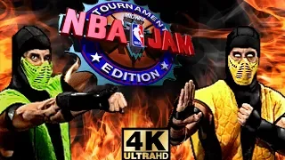 NBA Jam TE ARCADE Playthrough - Mortal Kombat vs Boston Celtics (4K/60fps)