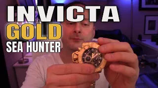 Invicta Watches Gold | Invicta Sea Hunter III | Gold Invicta Watch