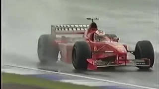 Сумасшедшая концовка 1998 Британский Гран При.