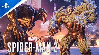 Venom Vs Riot and Kraven Full Boss Fight in Marvel's Spider-Man 2