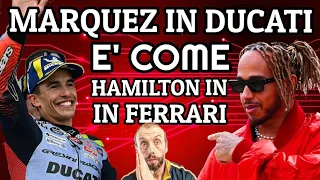 MARQUEZ IN DUCATI E' COME HAMILTON IN FERRARI 💥