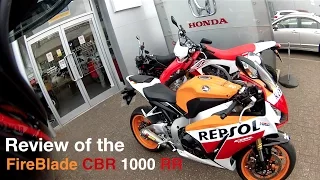 Honda CBR Fireblade review / test ride from a novice rider point of view