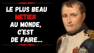 Citations incontournables de Napoléon Bonaparte sur le respect, l’amour, et la vie  || pensées sages