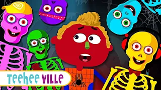 Teehee Town French | Johny Johny Yes Papa - Skeleton Version | Nursery Rhymes For Kids