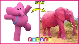 Pocoyo Characters IN REAL LIFE 💥 Cartoon VS Reality 👉@PlentyLive  All Characters