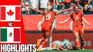 Canada vs Mexico | All Goals & Highlights | Women’s International Friendly | 01/06/24