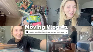 Moving Series Part 1 - Organizing, packing, CC approval, and making piles!