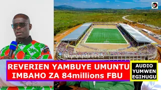 Reverien yoba yambuye Umudandaza 84millions FBU,mu kumuha isoko y''imbaho mumanyanga ntamwishure