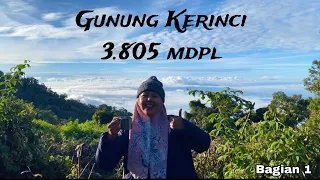 BERMALAM DI SHELTER 1 || PENDAKIAN GUNUNG KERINCI 3 HARI 2 MALAM || PART 1