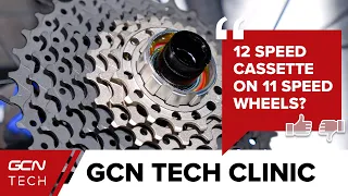 How Can You Install A 12 Speed Cassette To An 11 Speed Wheel? | GCN Tech Clinic #AskGCNTech