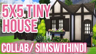 🏡5x5 Tiny House | Speed Build | Collab [I'M BACK...again]