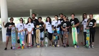 [ Aula de Long  RJ Aula de Skate Longboard ] #LONGBOARDPARAMENINAS SP 1ª Edição