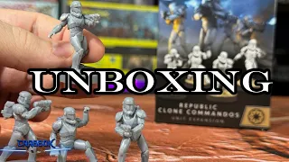 Clone Commandos / Delta Squad- Unboxing - Star Wars Legion