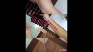 unboxing huda beauty lipstick palet 💄set of 12 lipstick #beautyproducts