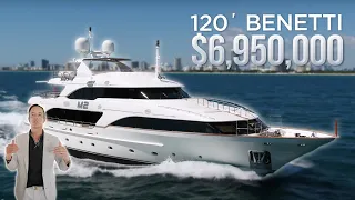 Inside M2: 120' Benetti Yacht 2008 with New 2023 Upgrades