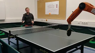 Learning Table Tennis in 7 Minutes