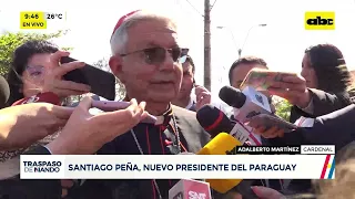 Traspaso de mando: Peña, nuevo presidente de Paraguay