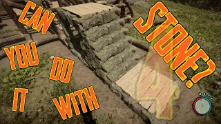 Sons of the Forest: Can You Build It With Stone 4: Stairs