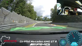 Nürburgring driving academy - Mercedes AMG GTR - Marli en co-pilote