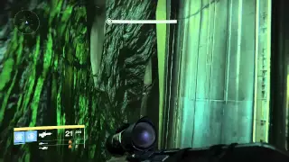 Destiny - Warlock Voidwalker tower jump cheese - Crota bridge checkpoint