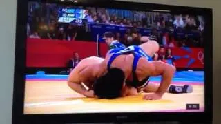 Sushil Kumar bites opponents ear