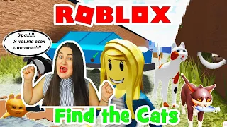 Ищу сбежавших котят в Roblox Find the Cats