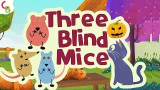 Three Blind Mice Nursery Rhyme Song with Lyrics | Children Rhymes and Baby Songs by Cuddle Berries