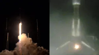 SpaceX Starlink 27 launch & Falcon 9 first stage landing, 9 May 2021