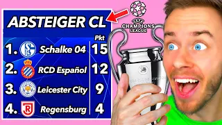 Champions League - aber NUR mit ABSTEIGERN! 😂💩