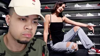 Bella Hadid Goes Sneaker Shopping With Complex REACTION!