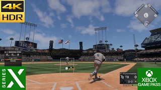 MLB The Show 21 XBOX Series X | 4K HDR 60FPS | Xbox Game Pass