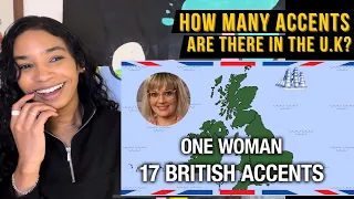 1 woman with 17 British Accents | How many more are there?
