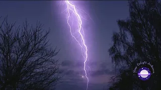 EPIC Thunderstorm Sounds with Rain, Lightning Strikes and Strong Thunder Rumble to Sleep Study Relax