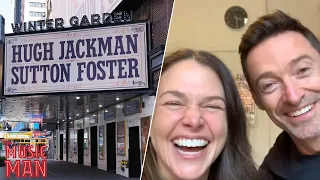 Hugh Jackman & Sutton Foster (Week 3) The Music Man - Behind the scenes at rehearsals! (Nov 8, 2021)