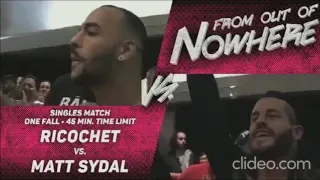 Ricochet vs Matt Sydal PWG From Out Of Nowhere Highlights