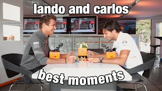 lando norris and carlos sainz best moments | mclaren challenge edition