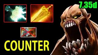 Monster Lifestealer HOW TO COUNTER PL - Radiance + Mjollnir NAIX 7.35d Gameplay Dota 2