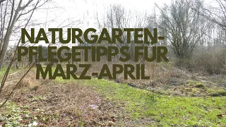 Naturgarten Pflegetipps für März April