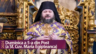 Tristețea luminoasă a pocăinței - Predică a arhim. Hrisostom (2024)