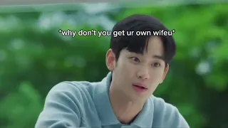 Hyun Woo being jealous for 1min 16 seconds straight