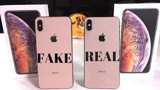 iPhone Xs Max FAKE vs REAL (Español)
