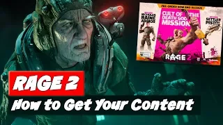 RAGE 2 | How to Get Pre Order Bonus - Deluxe Edition Content