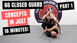 66 Closed Guard Concepts In Just 16 Minutes by Jason Scully (Part 1)