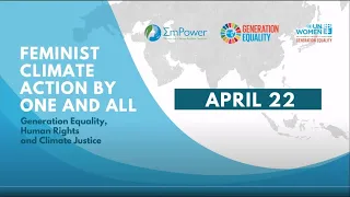 Feminist Climate Action by One and All: Generation Equality, Human Rights and Climate Justice