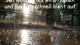 Auch im Regen