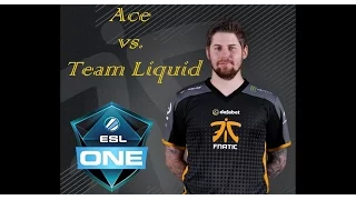 ESL One Cologne. Fnatic.dennis Ace vs. Liquid (playoff 1/2) #AfterGame