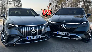 NEW 2023 EQE53 SUV vs. EQE500 SUV! Is The AMG Worth It? Interior Exterior Review Comparison