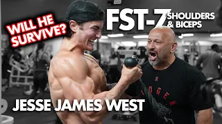 WILL HE SURVIVE?!? Youtube Star Jesse James West Goes through his First FST-7 Workout