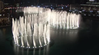 The Dubai Fountain  I Will Always Love You   Shot Edited with 5 HD Cameras   6 o