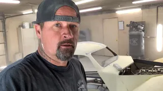 Body work on Rogue and new sponsor